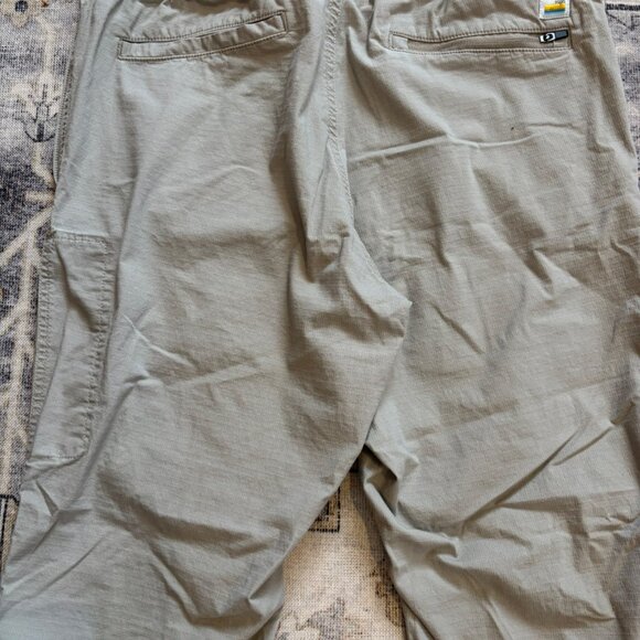Vuori Mens Sz M Ripstop Drawstring Jogger Pants Grey 32x30 - Picture 3 of 7